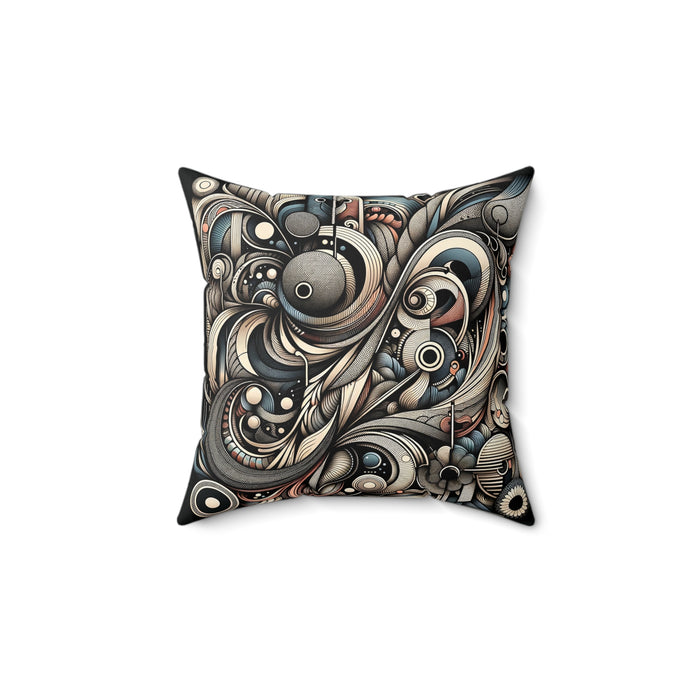 Lockame Signature Spun Polyester Square Pillow