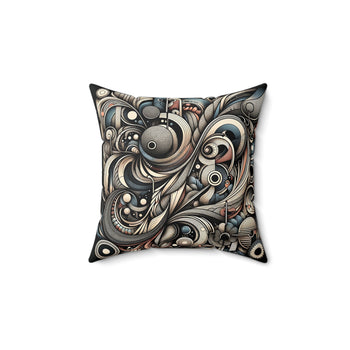 Lockame Signature Spun Polyester Square Pillow